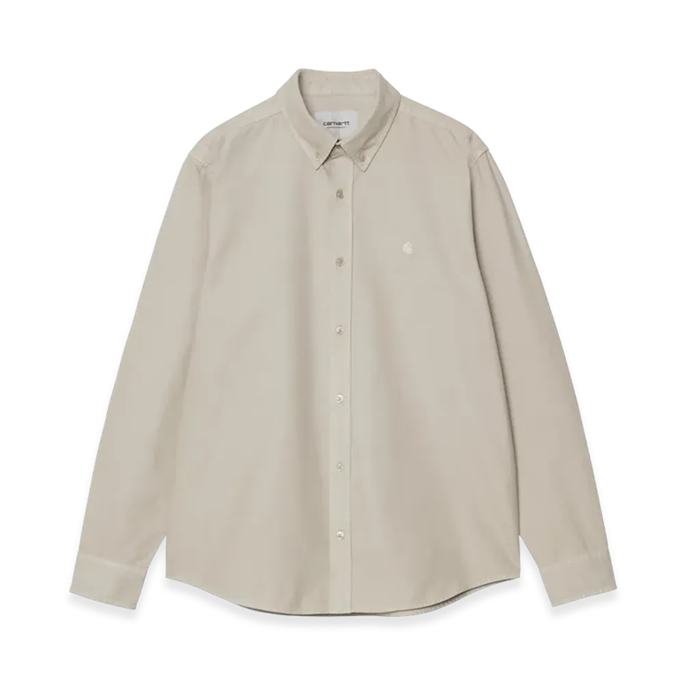 Carhartt WIP L/S Bolton Shirt "Puddle(Garment Dyed)"