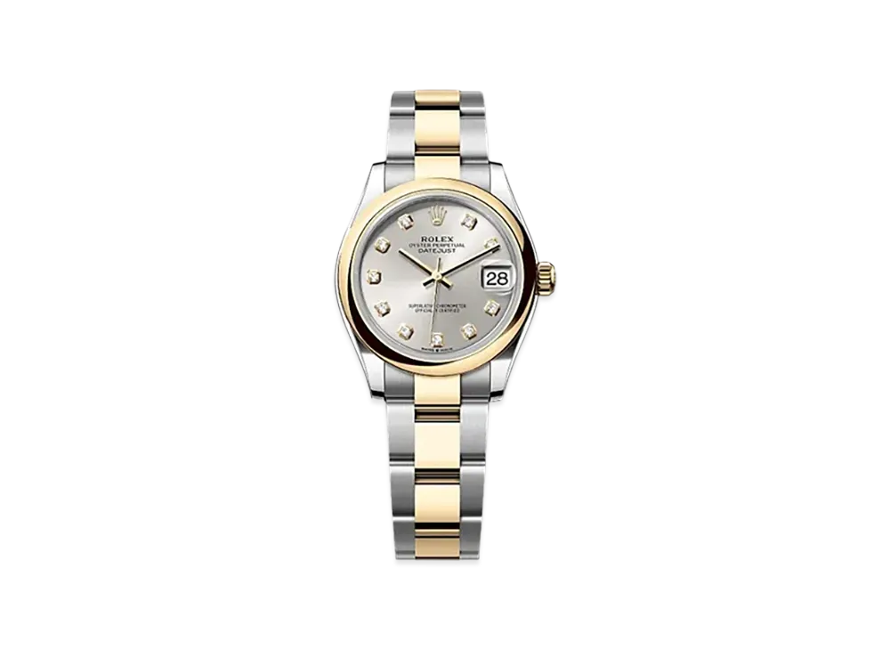 ROLEX Datejust 31mm Oystersteel & Yellow Gold 278243 "Silver"