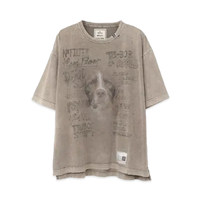 Maison MIHARA YASUHIRO Bleached T-shirt "Beige"