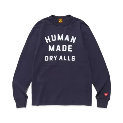 HUMAN MADE Graphic L/S T-Shirt "Navy"