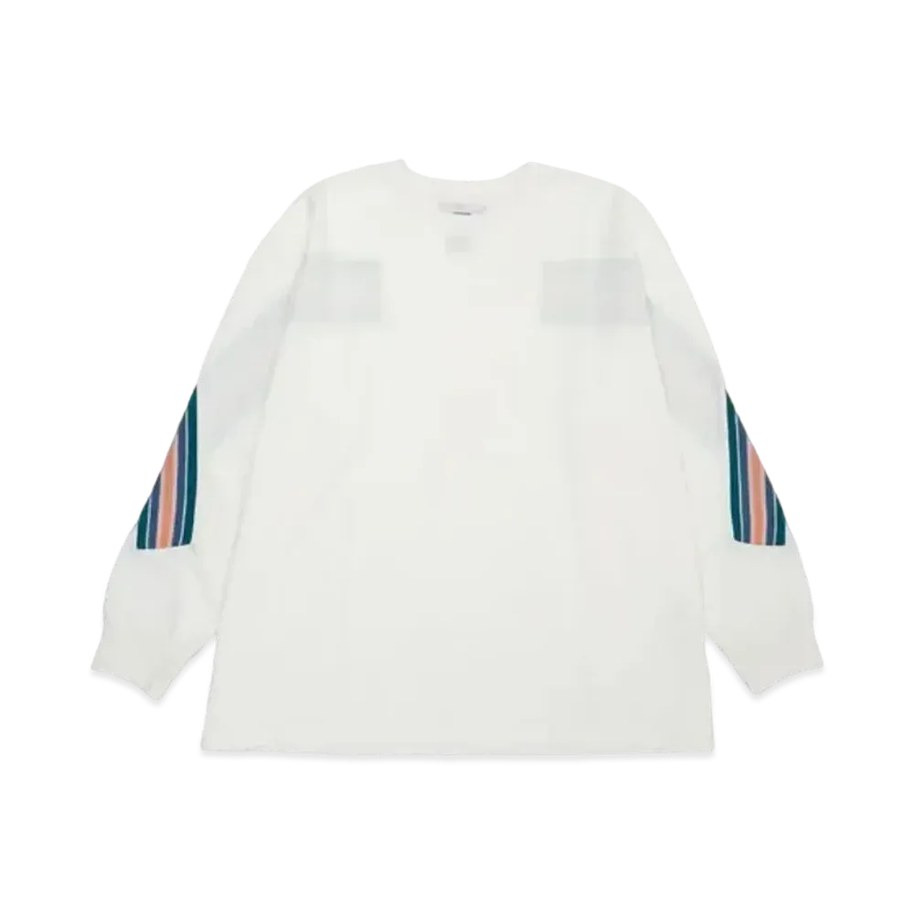 FACETASM Rib Longsleeve Tee "White"