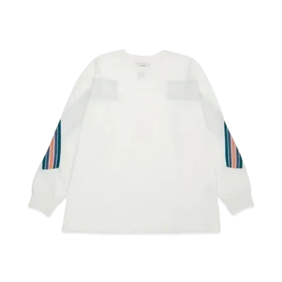 FACETASM Rib Longsleeve Tee "White"