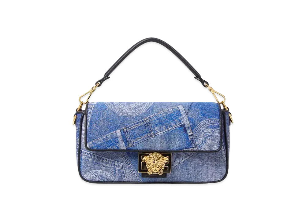 FENDI x Versace Fendace Baguette Shoulder Bag "Blue"