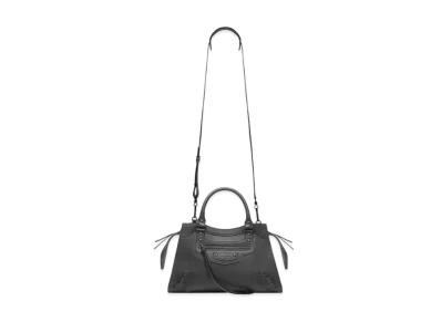 BALENCIAGA Women's Neo Classic Small Top Handle Bag "Black"