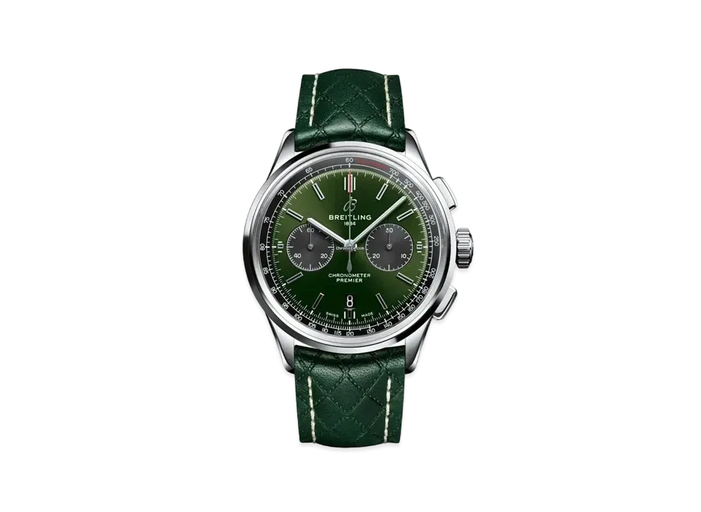 BREITLING PREMIER B01 CHRONOGRAPH 42 BENTLEY BRITISH RACING GREEN "Green"