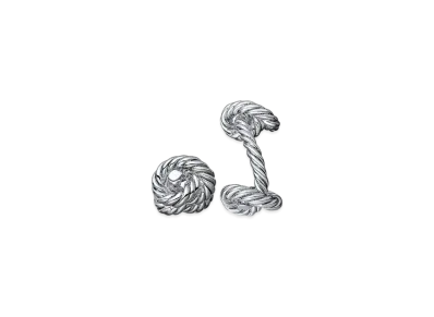 Hermes Noeuds Cufflinks "Silver"