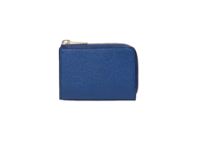 Valextra Zip Key Holder "Royal Blue"