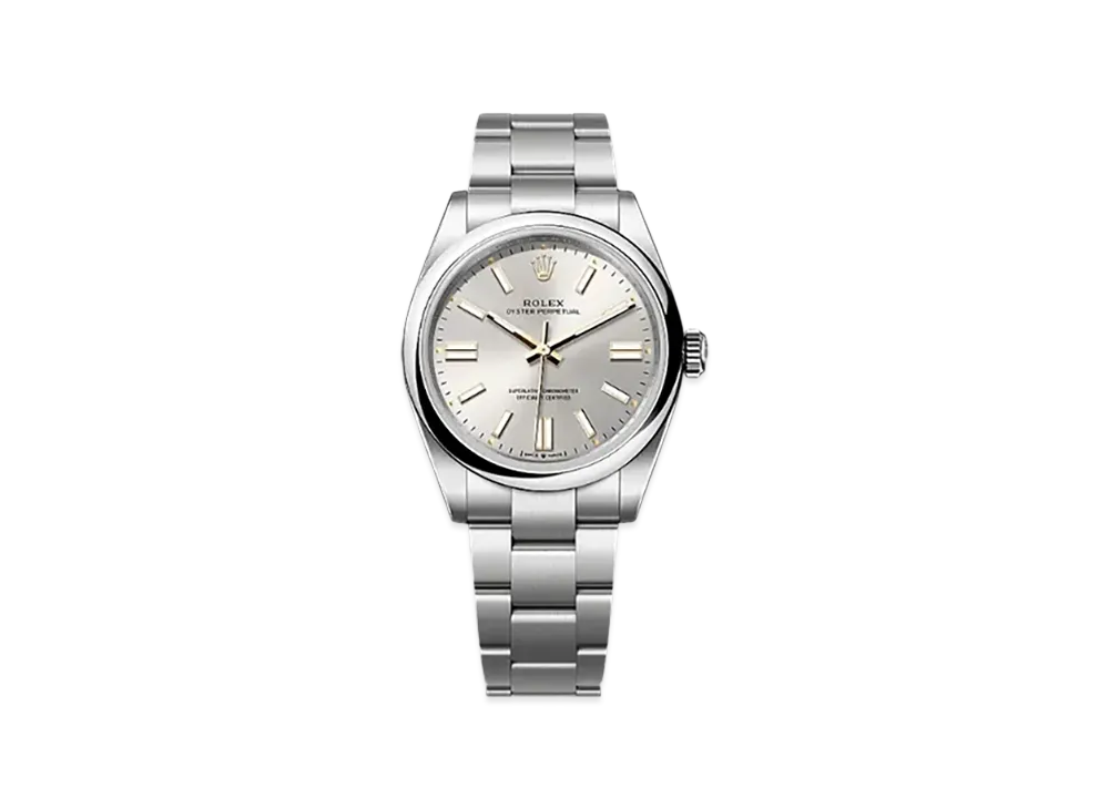 ROLEX Oyster Perpetual 41mm Oystersteel 134300 "Silver"