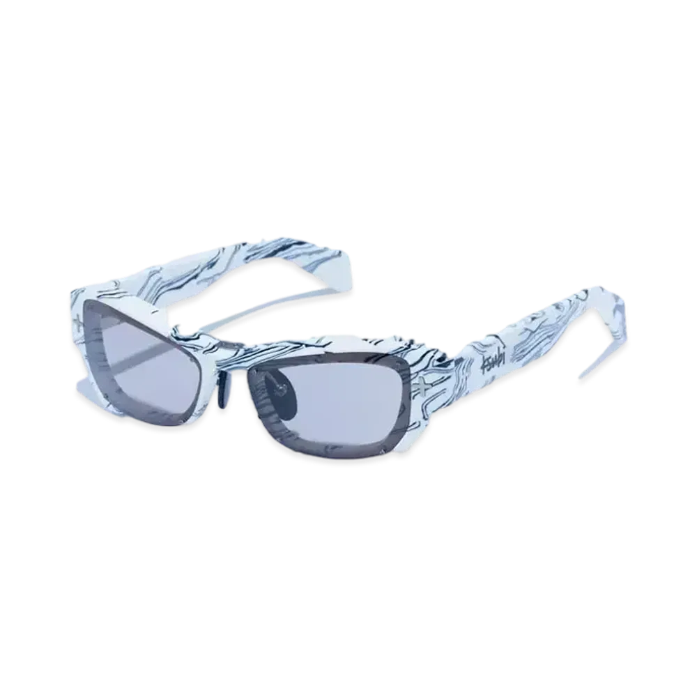 KSUBI Cypher Sunglasses White Marble "White Marble"