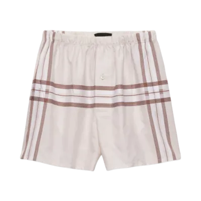 PRADA Men's Cotton Boxer Shorts "Natural"