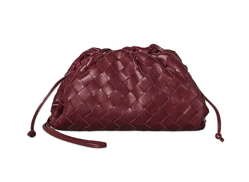 Bottega Veneta Mini Pouch "Bordeaux"