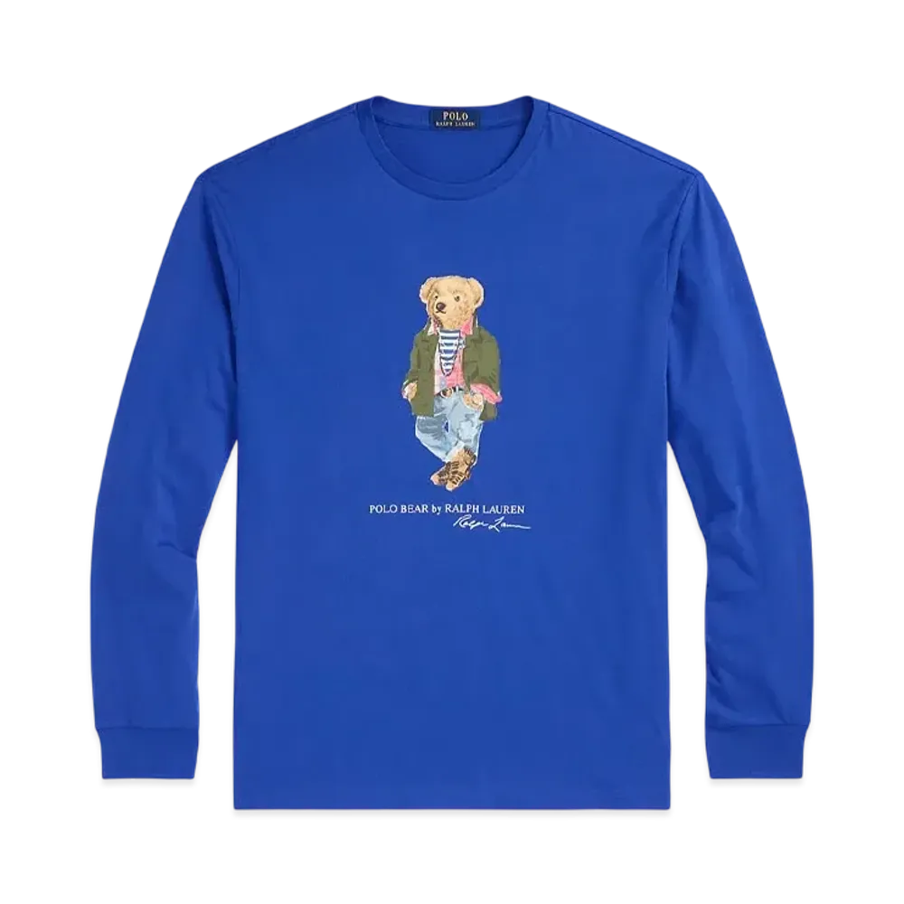 Polo Ralph Lauren Classic Fit Polo Bear Jeraey T-shirt "Blue"