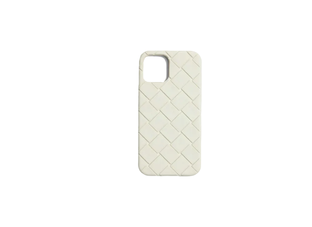 Bottega Veneta iPhone 12 Pro Case "White"