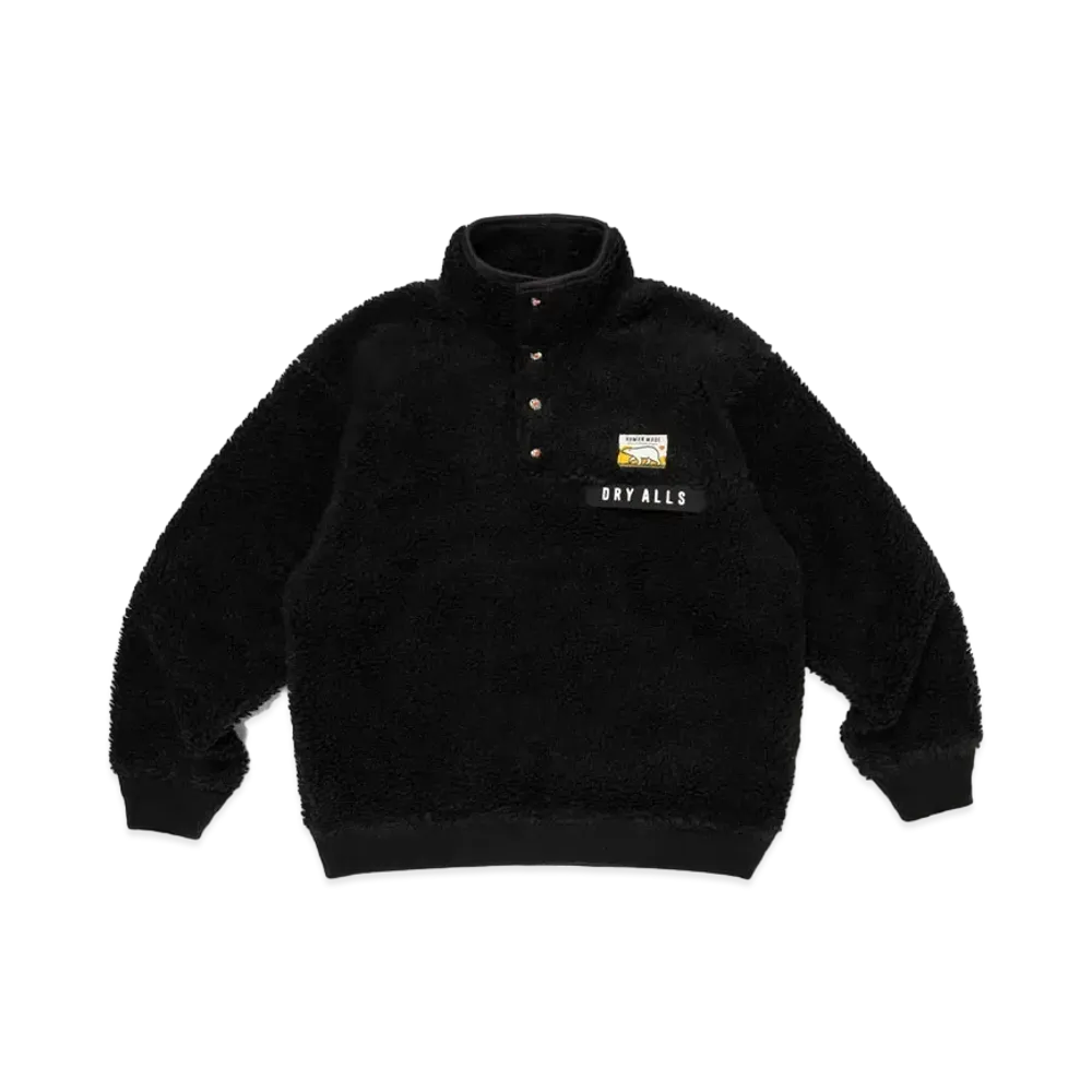 HUMAN MADE Boa Fleece Pullover "Black"