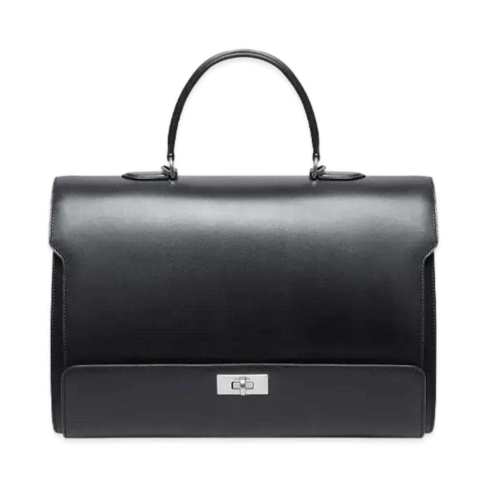 BALENCIAGA Money Large Handbag "Black"