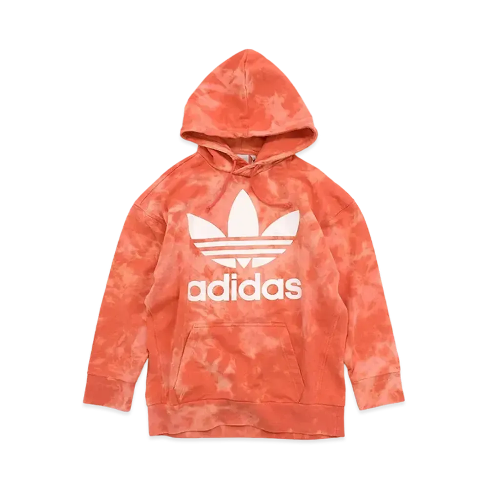 adidas Tie Dye Hoodie "Light Red"