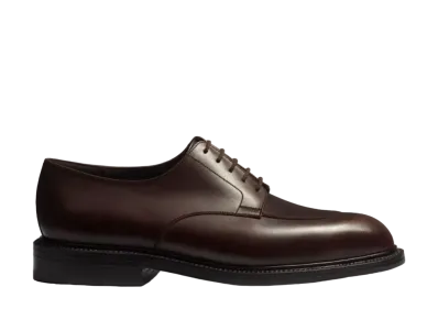 J.M.Weston Half-Hunt Derby #598 D "Coffee" 1125GAX59830 Double Leather Sole