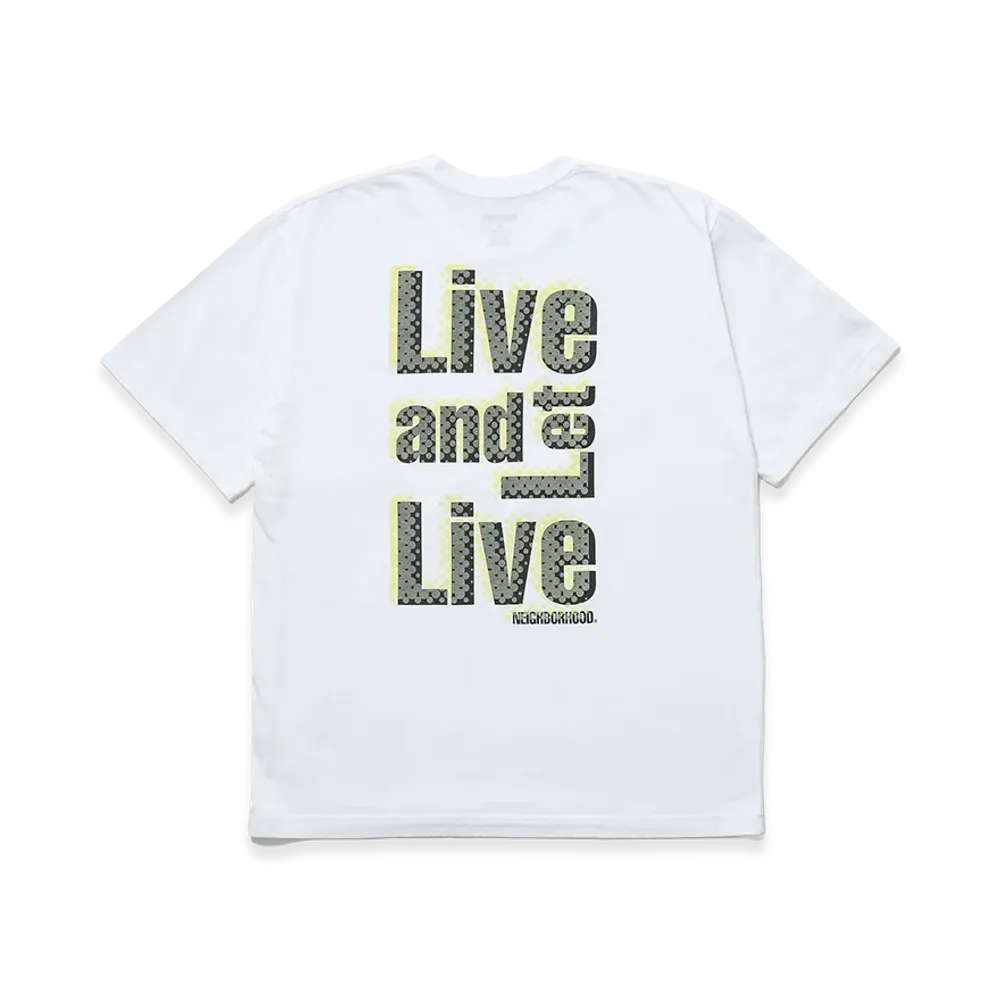 NEIGHBORHOOD NH 261 Spot Tee SS-5 "White/Yellow"