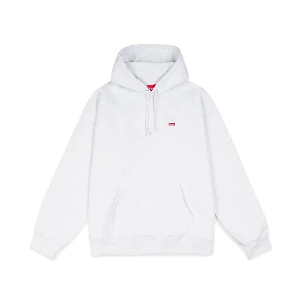 Supreme Small Box Hooded Sweatshirt "Ash Grey" (23SS)