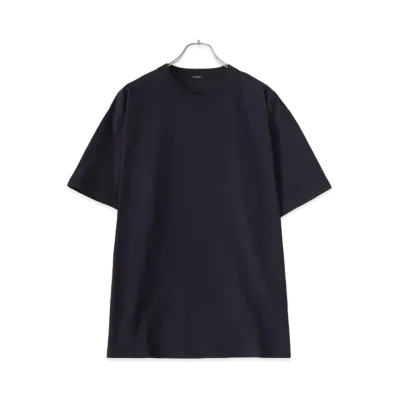 COMOLI Kubotenjiku Short Sleeved T-shirt "Navy"