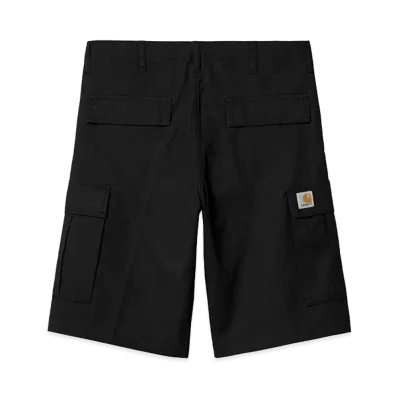 Carhartt WIP Regular Cargo Short "Black(Rinsed)"