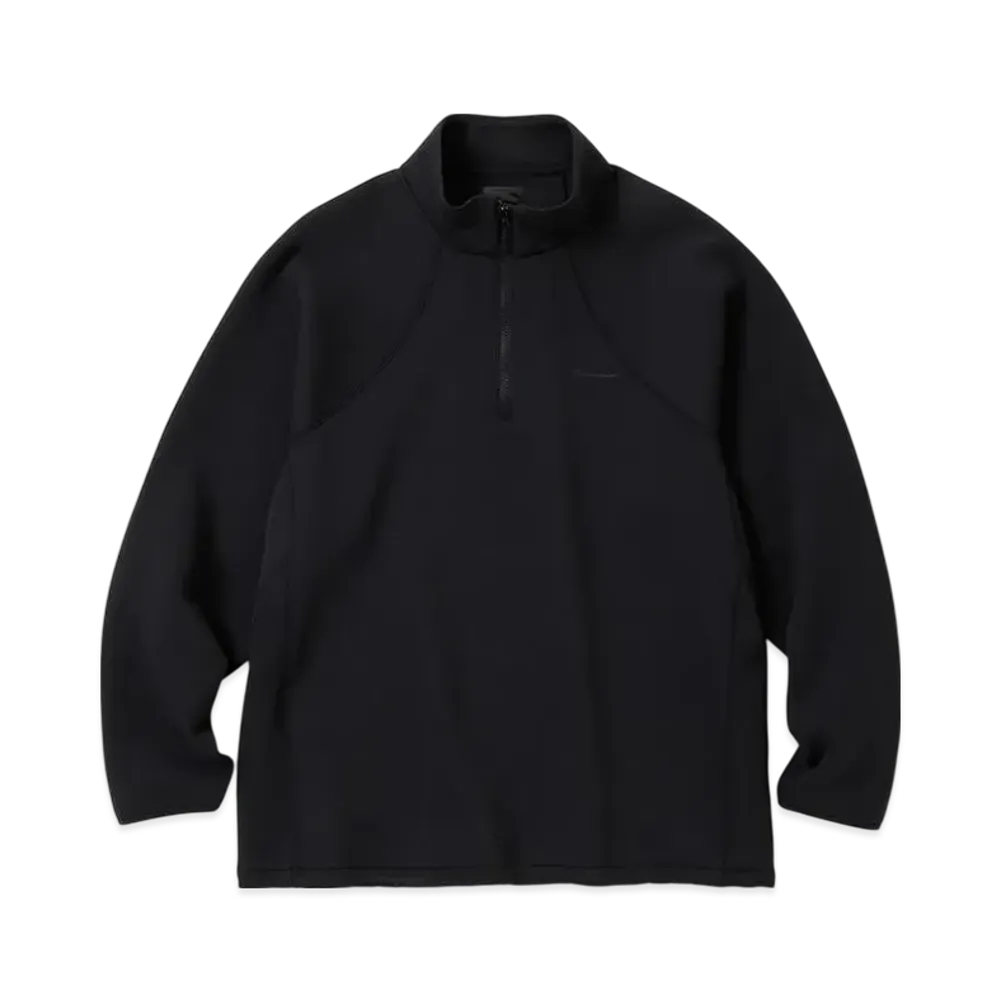 Champion Half Zip Sweatshirt 25SS "Off Black"