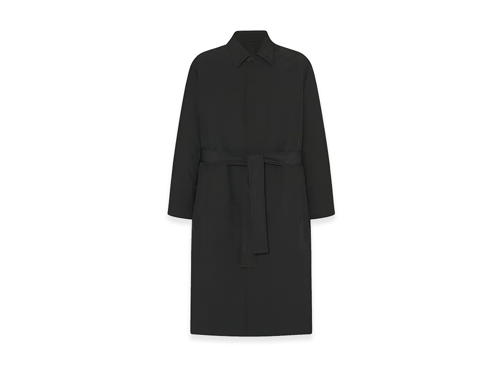 The Row Tarian Polyester Coat "Black"