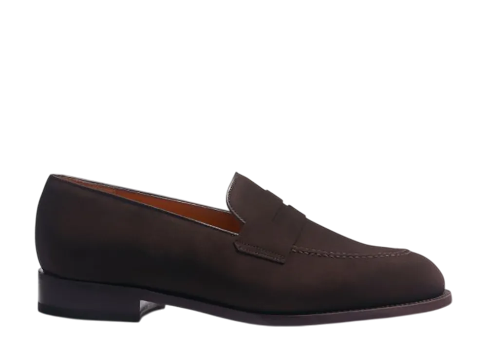 J.M.Weston Menton Loafer #163 "Brown Suede"