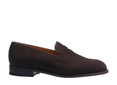 J.M.Weston Menton Loafer #163 "Brown Suede"