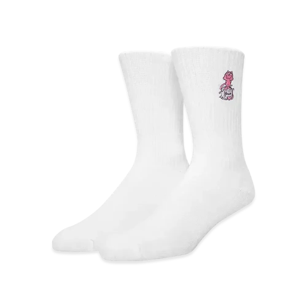 HUF Summer 25 Melt Socks "White"