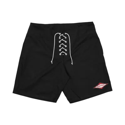 Subculture Organic Cotton Surf Shorts "Black"