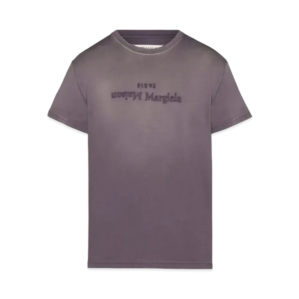 Maison Margiela Women's Reverse Logo T-Shirt "Purple"