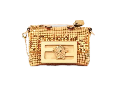 FENDI x Versace Fendace Nano Baguette Micro Bag "Gold"