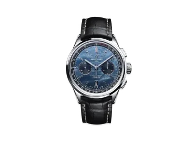 BREITLING PREMIER B01 CHRONOGRAPH 42 BLACK MOTHER OF PEARL LIMITED "Black mother-of-pearl"