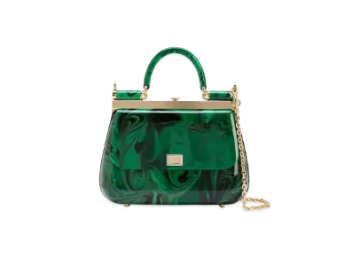 Dolce&Gabbana Sicily Box Bag Synthegalas Malachite "Green"