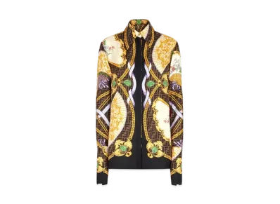 FENDI x Versace Fendace Multicolor Silk Shirt "Multicolor"