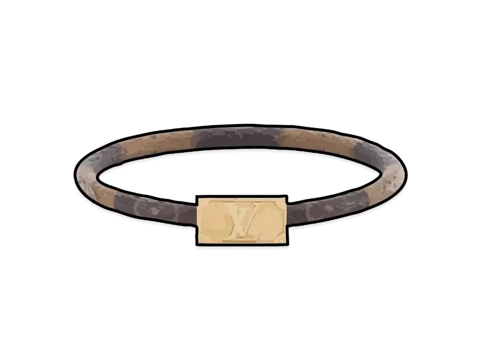 Louis Vuitton x NIGO KEEP IT TRUNK STRIPES "Brown"