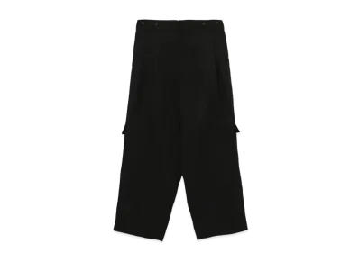 Yohji Yamamoto Y's CHINO CLOTH POCKET SAROUEL "Black"