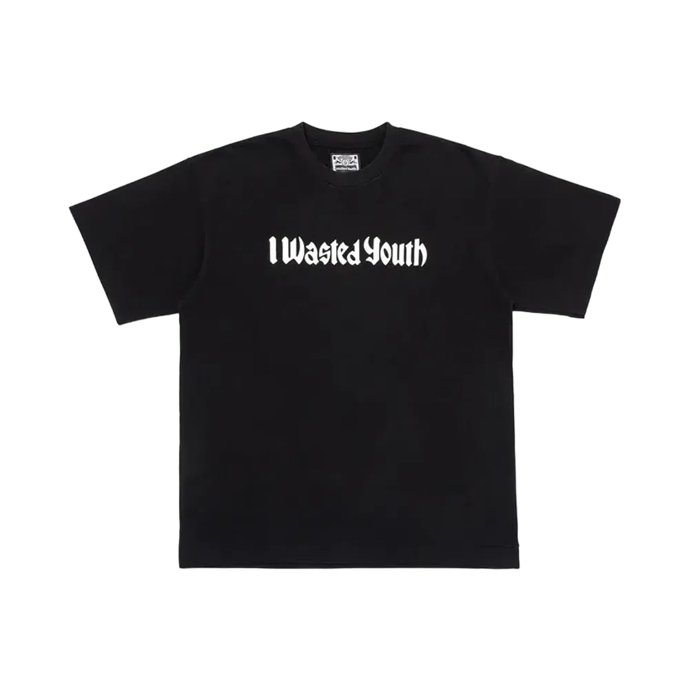 Wasted Youth T-Shirt #03 "Black" / VERDY