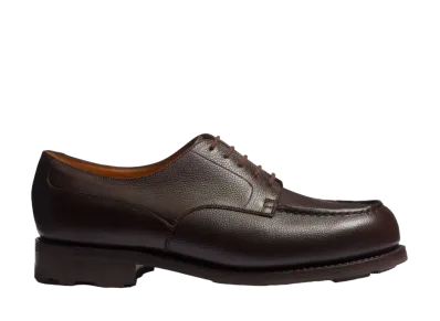 J.M.Weston Golf Derby #641 D Grain Calf "Coffee" 1131GAE6412A-derby All Terrain Rubber Sole