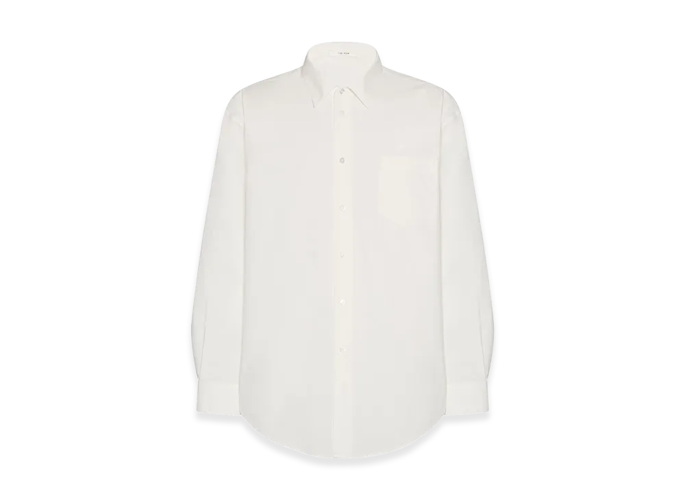 The Row Thane Cotton Shirt "White"