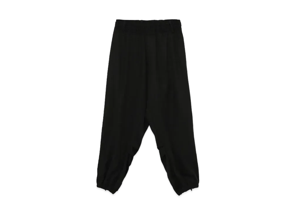 Yohji Yamamoto Y's CHINO CLOTH BIG PANTS "Black"