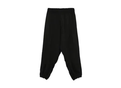 Yohji Yamamoto Y's CHINO CLOTH BIG PANTS "Black"