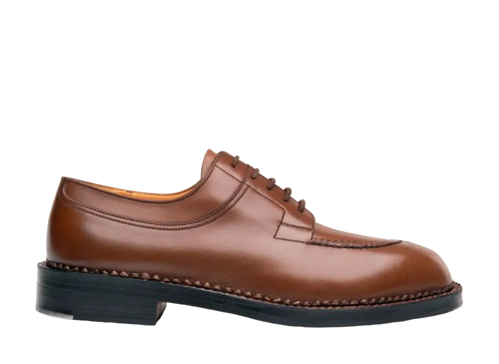 J.M.Weston Hunt Derby #677 D "Tan Brown" 113230267760 Double Leather Sole