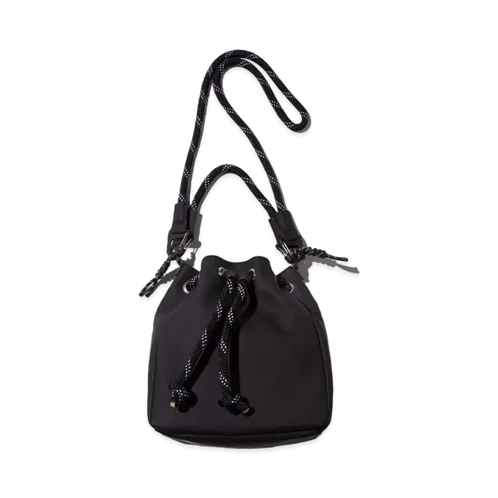 F/CE. Tech Leather Draw String "Black"