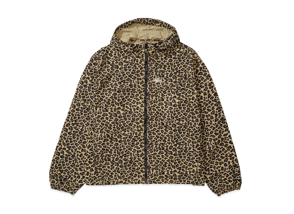 Stussy Lightweight Hooded Jacket "Cheetah"
