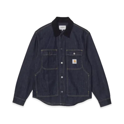 Carhartt WIP Oakland Shirt Jac "Blue/Dark Navy/Rinsed"