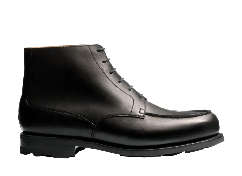 J.M.Weston Golf High-Top Derby #321 D "Black" 1138FLZ3212A All Terrain Rubber Sole