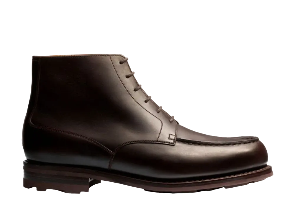 J.M.Weston Golf High-Top Derby #321 D "Coffee" 1138FMU3212A All Terrain Rubber Sole