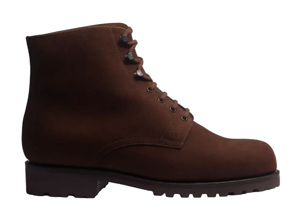 J.M.Weston Worker Boot #742 D "Brown" 1138FUN7422D_1 One Block Rubber Sole